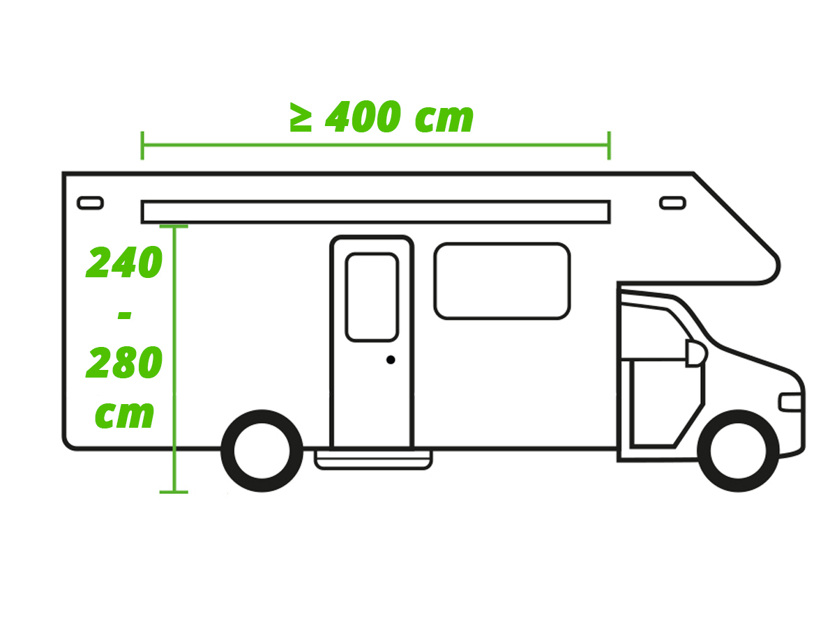 Obelink Monaco 320 Easy Air Connected Wohnmobil-/Wohnwagen-Vorzelt - Bild 11