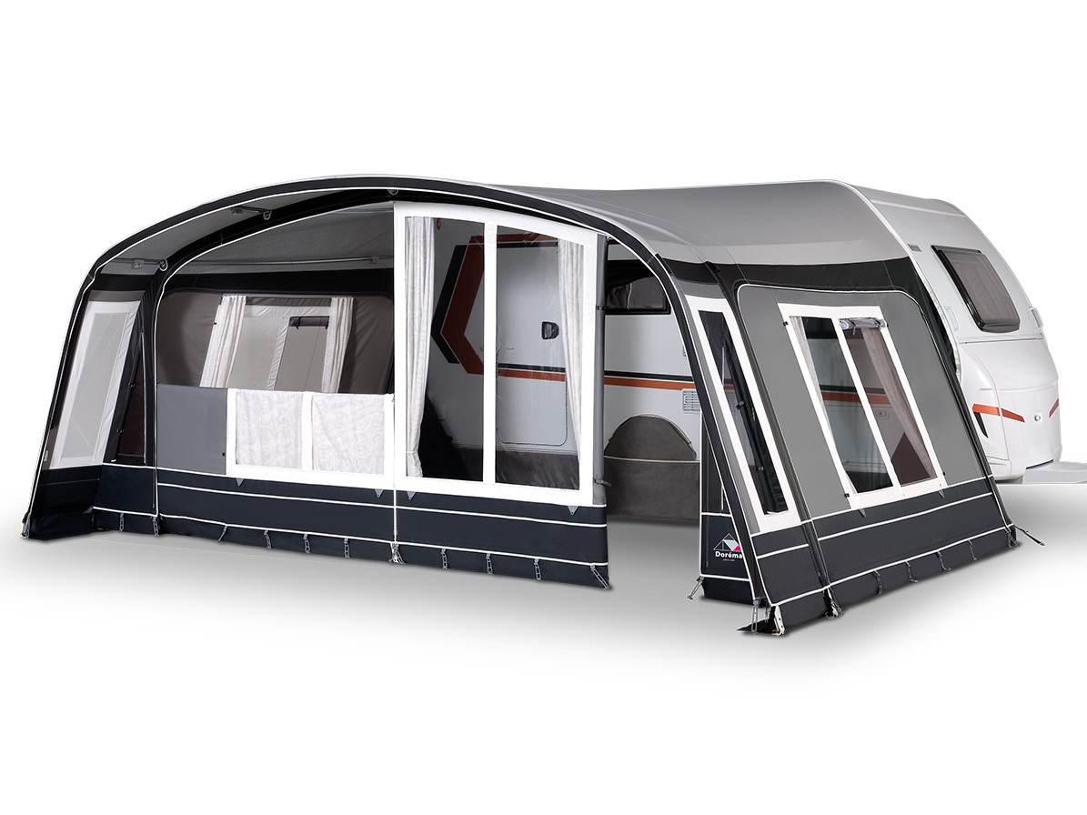 Doréma Onyx 270 Größe 9 (850–875 cm) Vorzelt für Wohnwagen