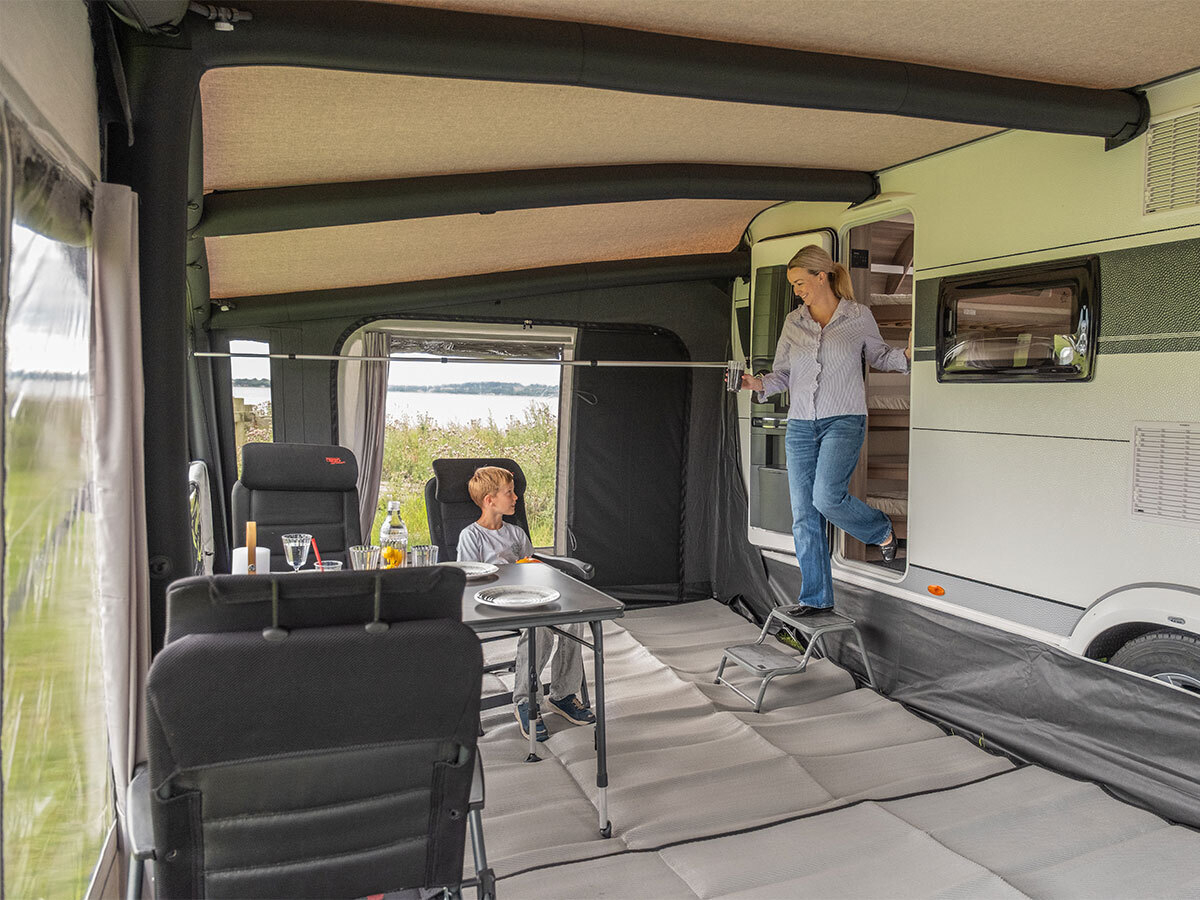 Telta Apex Größe 15 (1000 - 1025 cm) aufblasbares Caravan-Vorzelt - Bild 6